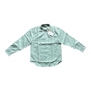 Tommy Bahama Tahitian Twill Resort Button Down Shirt NWT Green Medium